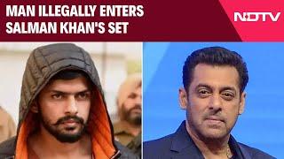 Salman Khan News | "Should I Call Lawrence Bishnoi?": Man Illegally Enters Salman Khan's Set