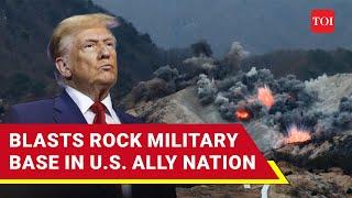 U.S. Ally Under Attack? Huge Explosions At South Korean Military Base 'Spook' Trump