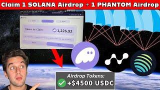 Claim 1 SOLANA Airdrop + Phantom Wallet AIRDROP - DO THIS NOW