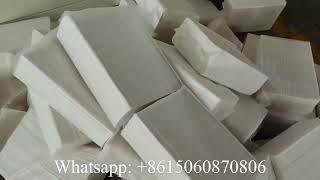 Good price z fold hand towel paper making machine tissue paper converting machine
