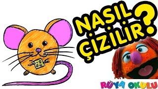 Nasıl Çizilir? - Fare - Çocuklar İçin Resim Çizme - RÜYA OKULU