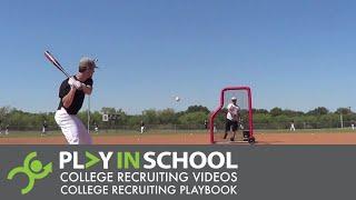 Kyle Ivy   Hitting - West Texas Elite - Filmed June 2020 - www.PlayInSchool.com