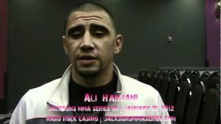 Ali Hanjani - Jackson's MMA Series 7 Press Conference