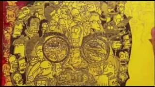 Drawing Matt Groening With Over 100 Simpsons Characters!!!