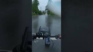 Ninebot Max G2 Rainy Downhill Braking with TCS