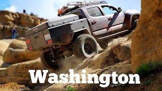 Washington Like You've never seen it! The 378 Mile Washington Rocklander Route. Overlanding PNW