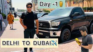 DAY-1  DELHI TO DUBAI️|MY FIRST INTERNATIONAL TRIP | #dubai #dubaivlog #dubailife #habibi