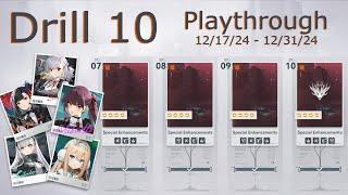 「GFL2: Exilium」- Drill 10 (X) Playthrough (Darture) [Dec. 17th - Dec. 31st, 2024]