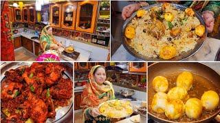 1 Ghante Mai Dinner Tayyar Kiya - Bombay Biryani - Roast - Cooking with Shabana ️