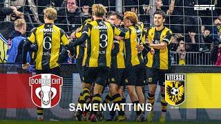  MILIANO JONATHANS belangrijk voor Vitesse 🟡 | samenvatting FC Dordrecht - Vitesse