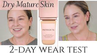 Patrick Ta Major Skin Hydra-Luxe Luminous Skin Perfecting Foundation: 2-day Wear Test - Mature Skin