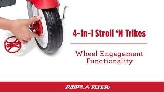 4 in 1 Trikes: Wheel Engagement Functionality