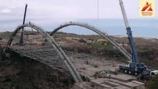 Arch Bridge Construction | World Longest Arch Bridge Construction