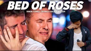 Golden Buzzer: Simon Cowell Crying To Hear The Song Bon Jovi Homeless On The Big World Stage