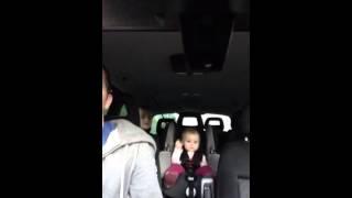 Taylor Swift - Shake It Off (12 montold Baby Grace dancing in the car loving it!)