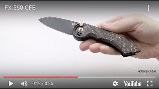 Fox Knives Radius Folding Knife FX-550CFB