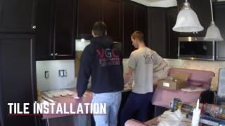 Valley Grove Construction - Kitchen Backsplash - Philadelphia and Bucks County General Constructor
