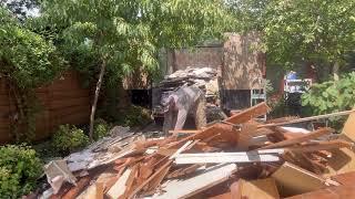 Construction debris removal in Dallas, Texas!! Part 1