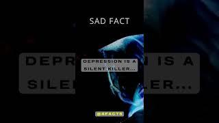 Depression is… #4facts #facts #shorts