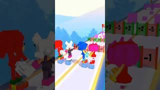 Skate Master Run: Sonic and Amy Vs Knuckles and Rouge