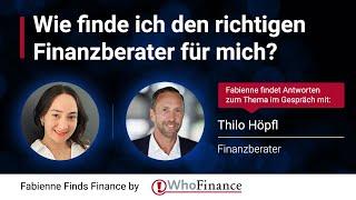 Wie finde ich den richtigen Finanzberater für mich?