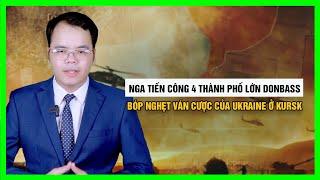 Mỹ Dội Gáo Nước Lạnh Vào Tuyên Bố Của Zelensky, Nga Bóp Nghẹt Ukraine Ở Kursk || Bàn Cờ Quân Sự