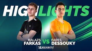  Farkas v Dessouky  | Singapore Squash Open 2024 | RD2 HIGHLIGHTS