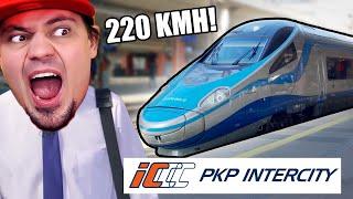 Rekord prędkości PENDOLINO w PKP INTERCITY! *220 KMH!*  SimRail