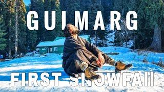 First Snowfall In Kashmir  Gulmarg 2024 #Snowfall #Vlog #trending #explore