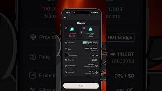 How to Bridge Tokens to TON via HOT Wallet