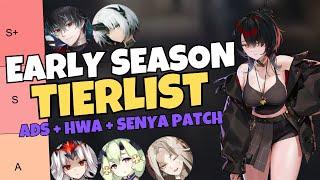 Legend RTA Early Season Tier List | ADS + ML Hwa + Young Senya