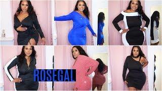 AFFORDABLE ROSEGAL TRY ON HAUL PLUSSIZE CURVY GIRL FRIENDLY| CRYSTAL CHANEL