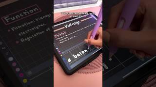 iPad note taking dark mode  take notes with me | aesthetic digital notes | apple pencil