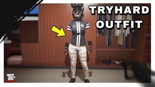 GTA 5 ONLINE - FEMALE TRYHARD INVISIBLE ARMS GLITCH OUTFIT TUTORIAL (1.62 )