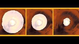 What is happening to Mars' Polar Ice Caps?
