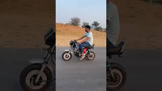 Mini splendor bike modify full video my YouTube channel Naveen bike features  #naveenbikefeatures