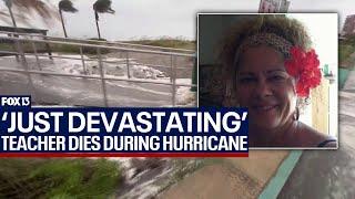 Florida teacher dies during Hurricane Helene