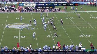 4th and 29??? Ravens vs. Chargers CRAZY ENDING!