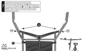 RTLS-310 - Realtree 15' Single Person Ladderstand 3D Assembly Video