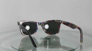 Ray-Ban RB2140 1052 Original Wayfarer Rare Prints Special Series #4