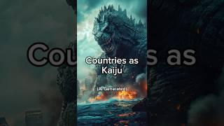 Ai Draws Countries as Kaiju!