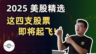 【10万美元投资挑战】2025美股精选，这四支股票即将起飞｜财经观察站 #美股分析 #投资策略 #期权 #科技股 #NVDA #AMZN #SOFI #TMDX