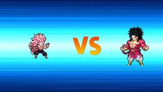 Power warriors Xeno Goku Black Vs Xeno Broly #powerwarriors #Dragonball