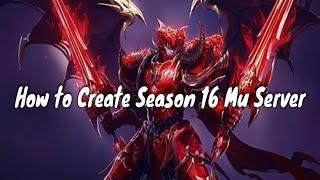 How to Setup MuOnline Server Season 16 Setup Video