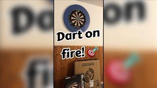 Dartfieber | Dartscheibe Blade 6 mit Zubehör im Review  @Dartshopper #dartshopper #shorts