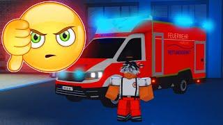 RIESEN PROBLEM vom NOTARZT GELÖST in NOTRUF HAMBURG?! ROBLOX Deutsch