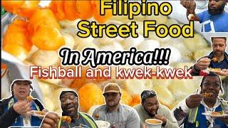 Ang Sikat na Fishball With Manong Sauce Ay Umabot na sa America!. Americans are Enjoying!