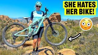 She Hates Her Yeti SB140, Will This Help? (Rocky Peak)