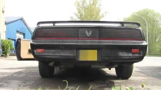 1982 Pontiac Trans Am cold start with stock dual resonators