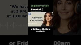 Speak English on the Phone CONFIDENTLY  | Real Call A1–A2 Practice